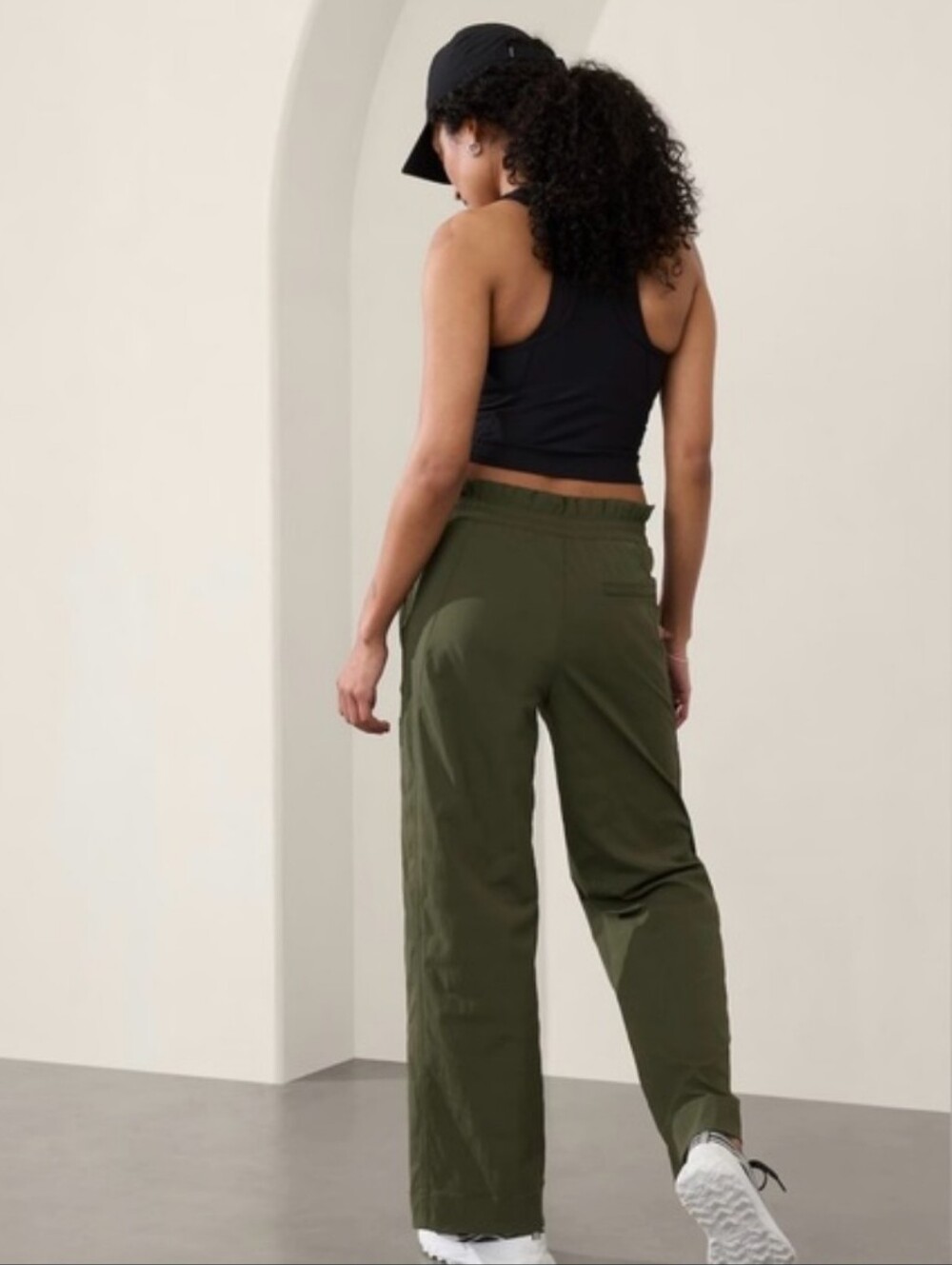 Athleta Trekkie High Rise Parachute Pants Size 16 - Picture 2 of 6